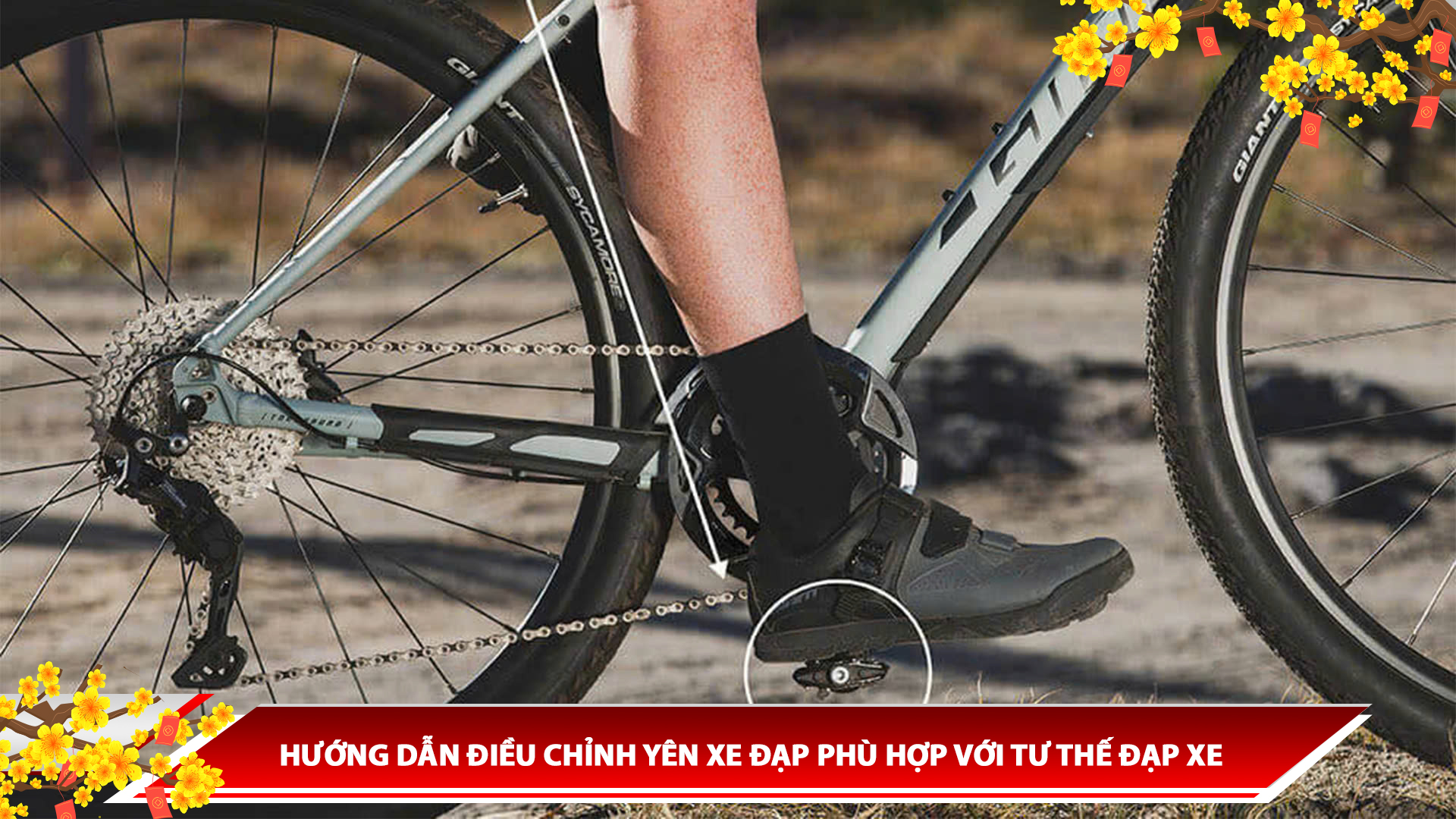 HƯỚNG DẪN ĐIỀU CHỈNH YÊN XE ĐẠP PHÙ HỢP VỚI TƯ THẾ ĐẠP XE
